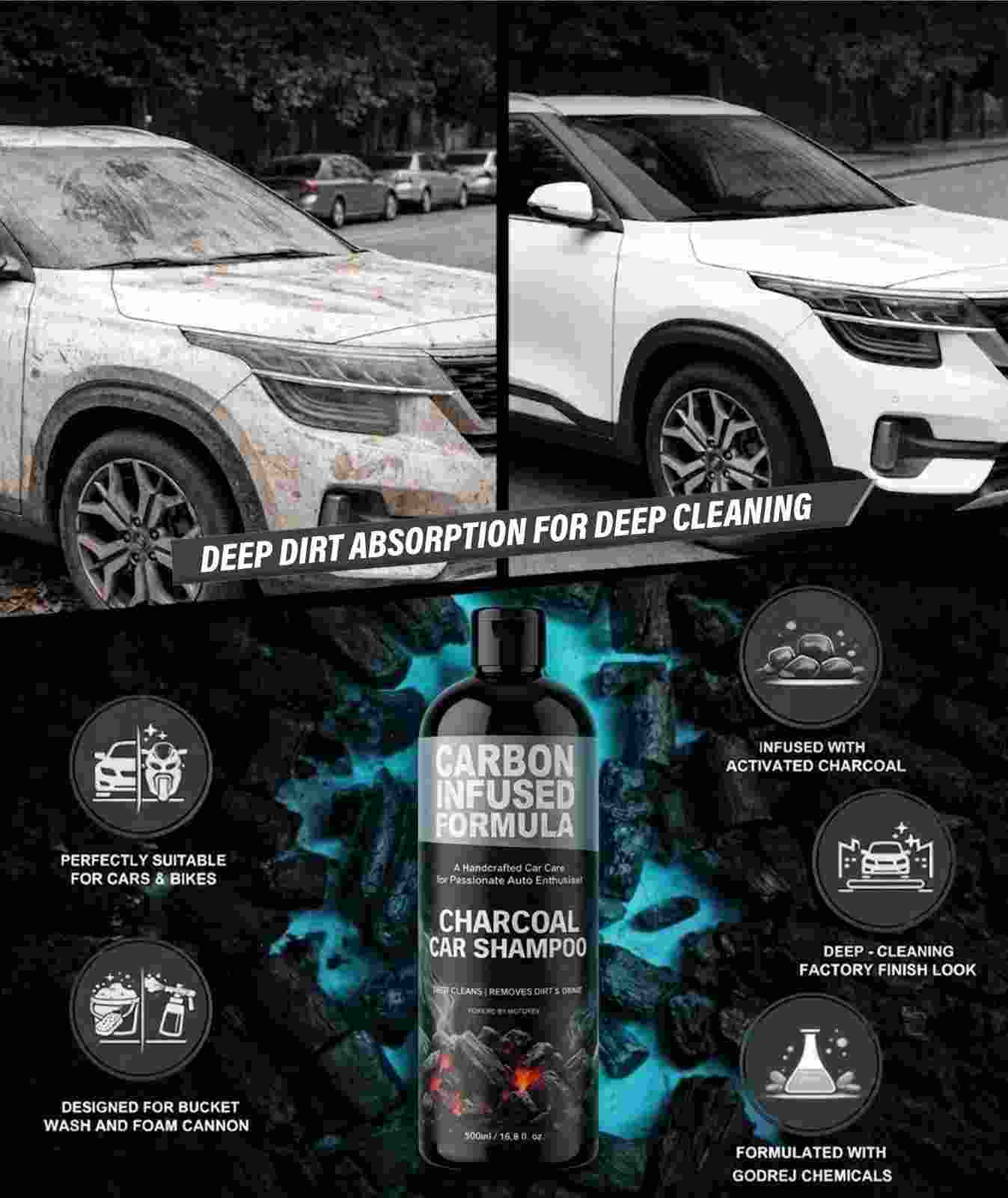 Motorev Charcoal Shampoo product image 4