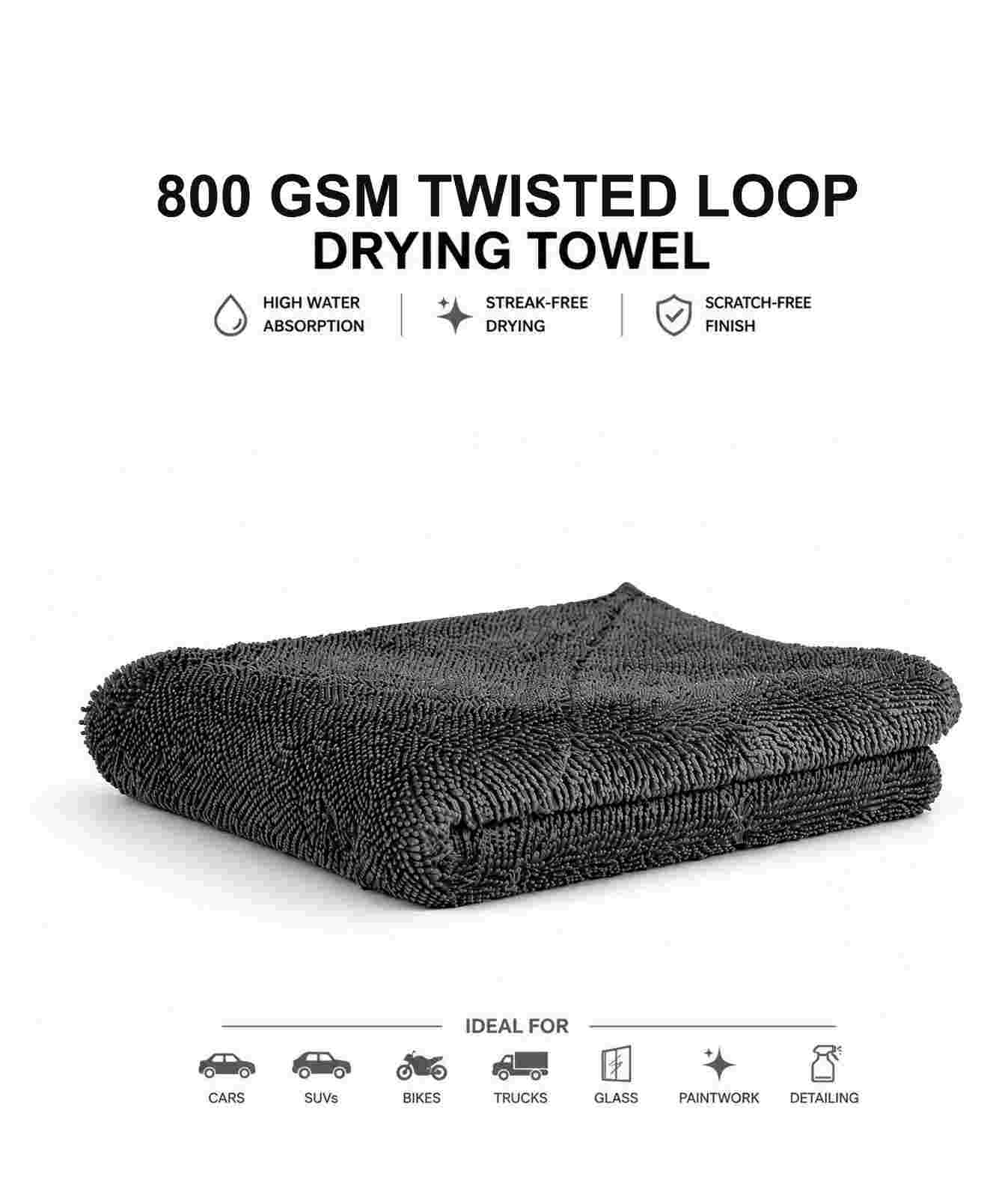 Motorev Drying Towel and Wash Mitt product image 3