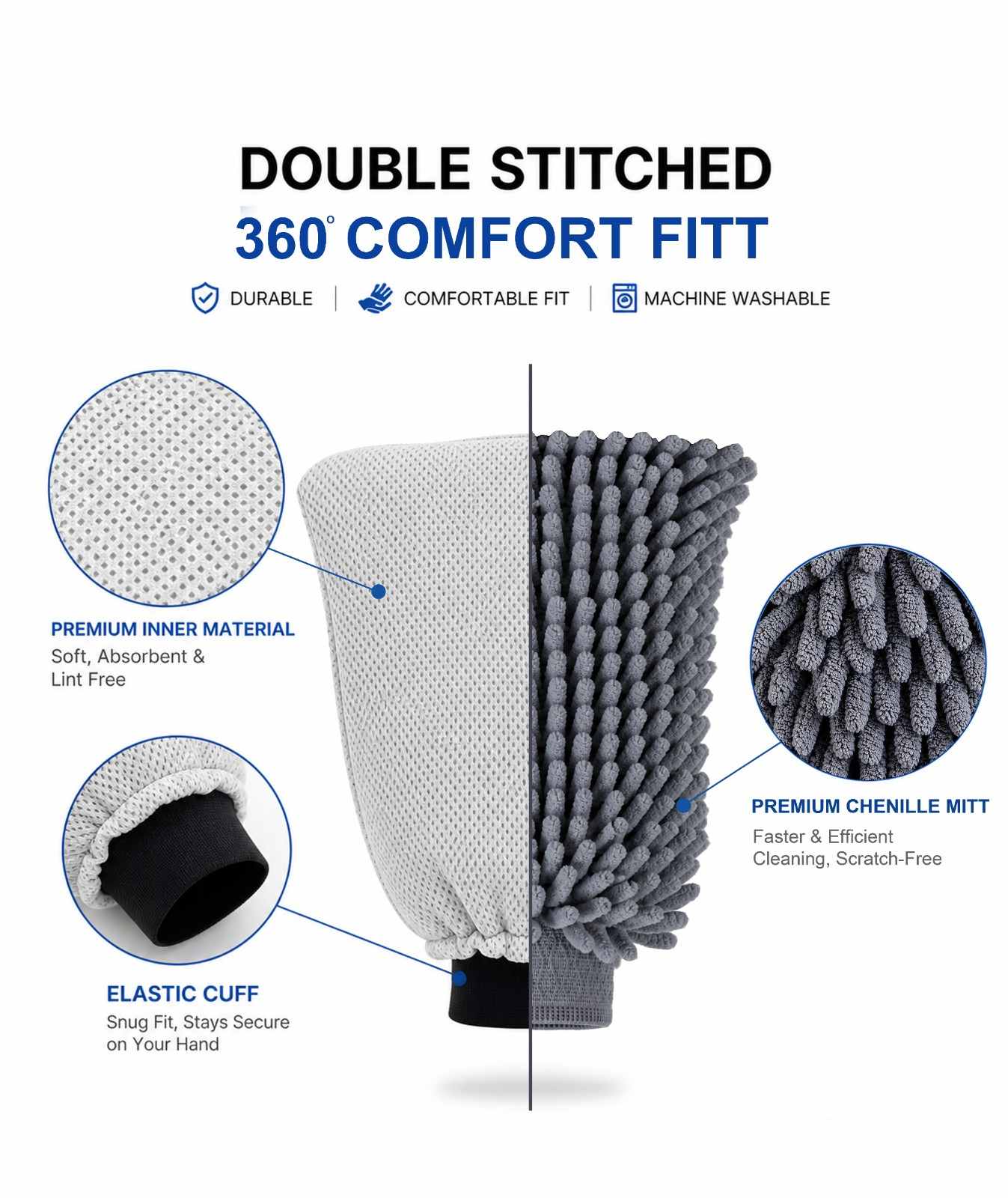 Motorev Drying Towel and Wash Mitt product image 4